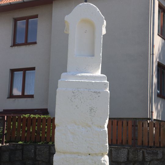 Boží muka na západním okraji Pyšele