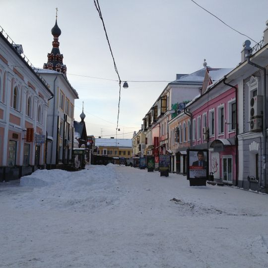 Deputatsky Lane in Yaroslavl