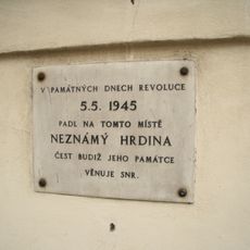 Pamětní deska neznámého hrdiny