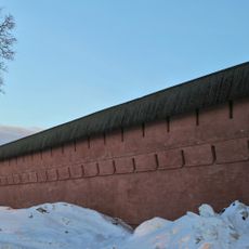 Прясло северной стены между Западной башней и Восточной башней (Суздаль)