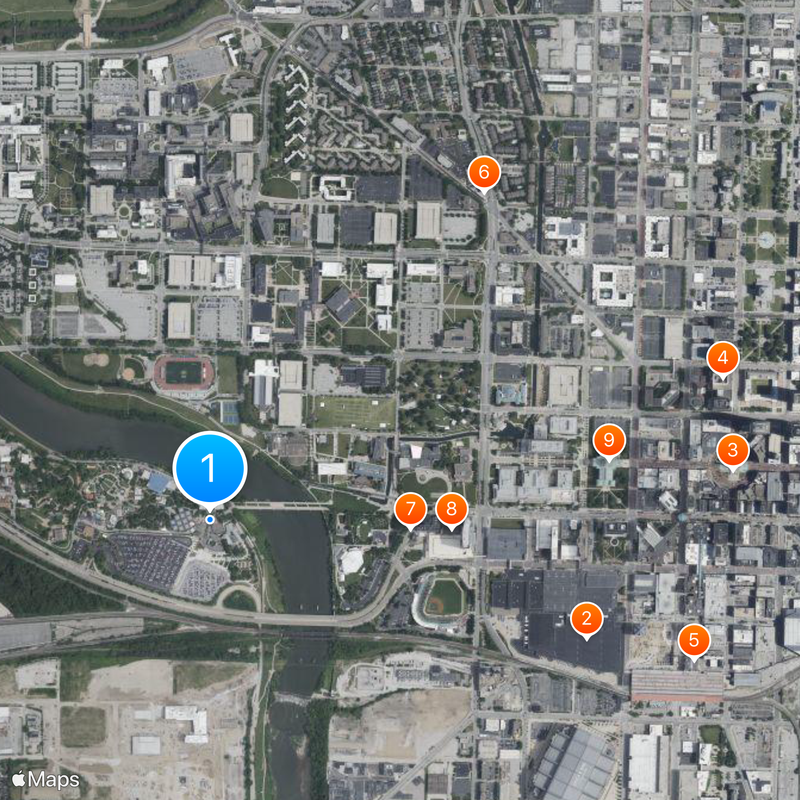 Indianapolis Zoo Map