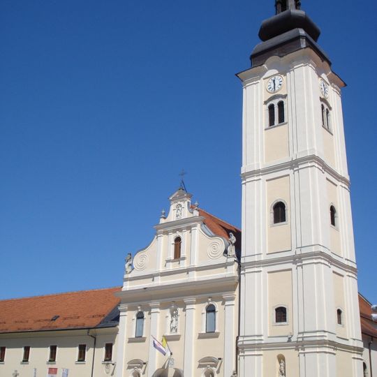 Franciscan monastery and St. Nicholas church in Čakovec