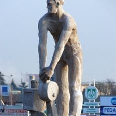 Monument of Railwayman in Szczecin