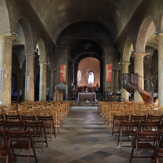 Saint-Aré church in Decize