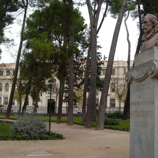 Bust of Miguel de Cervantes
