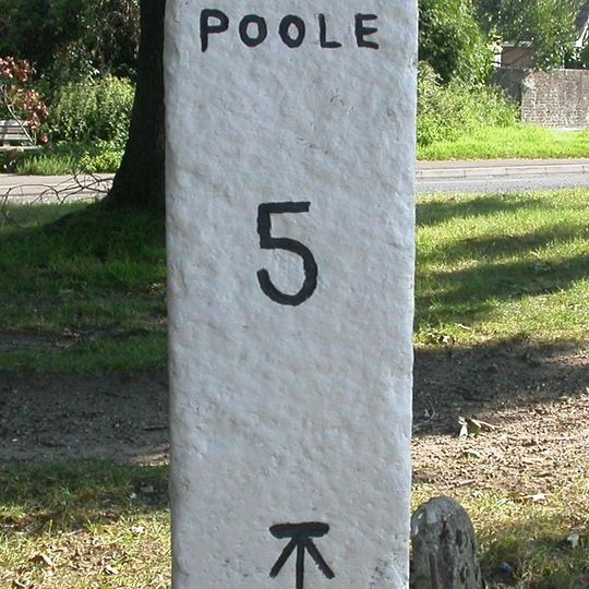Milestone, Blandford Road, Corfe Mullen