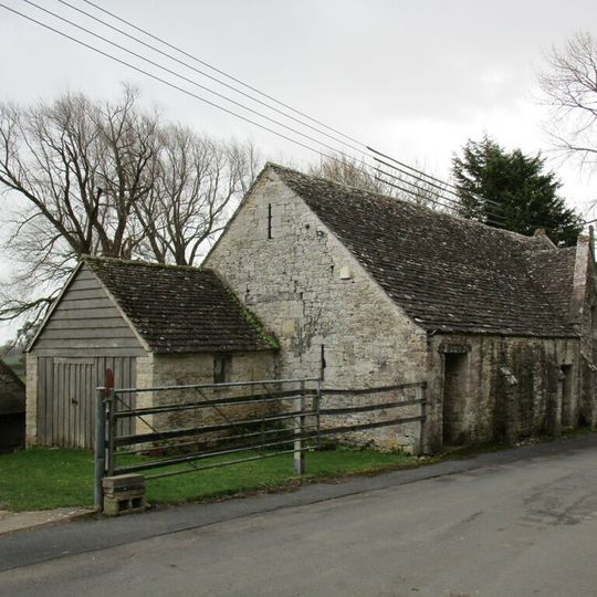 Beverston Castle barn