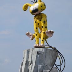 Marupilami statue in Charleroi