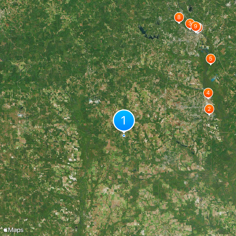 Fort Valley State University Map