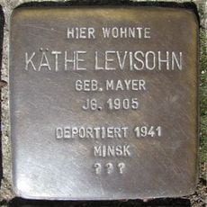 Stolperstein en memoria de Käthe Levisohn