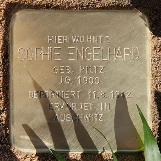 Stolperstein dedicated to Sophie Engelhard