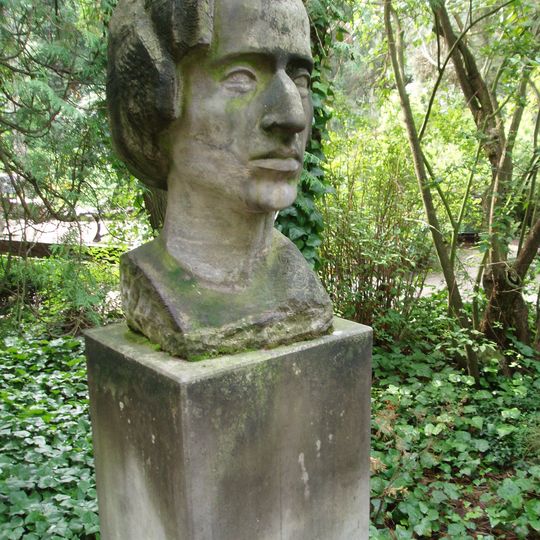 Popiersie Fryderyka Chopina w Żelazowej Woli