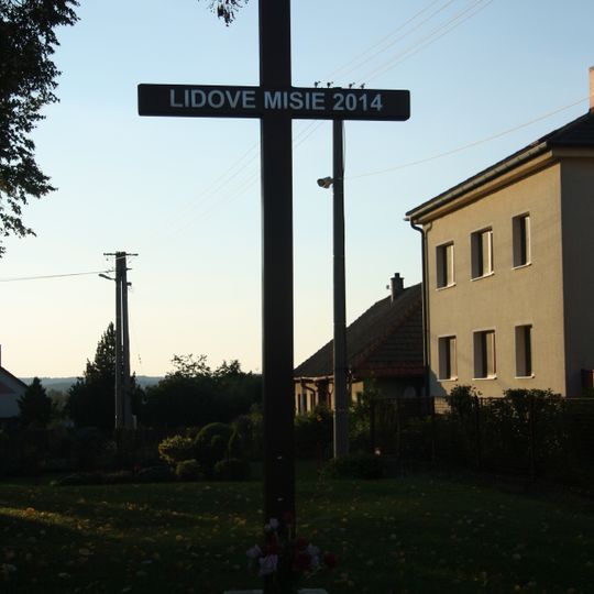 Misijní kříž v Kněževsi