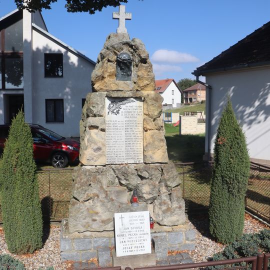 Památník obětem 1. a 2. sv. války v Římově