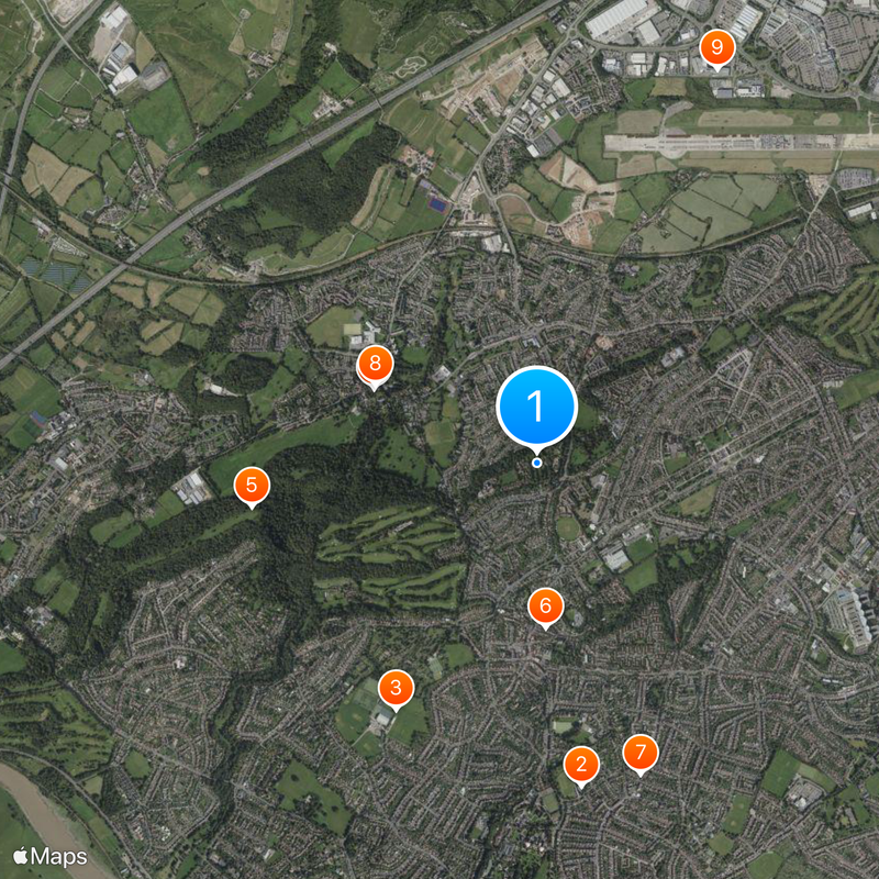 Bristol North West Map