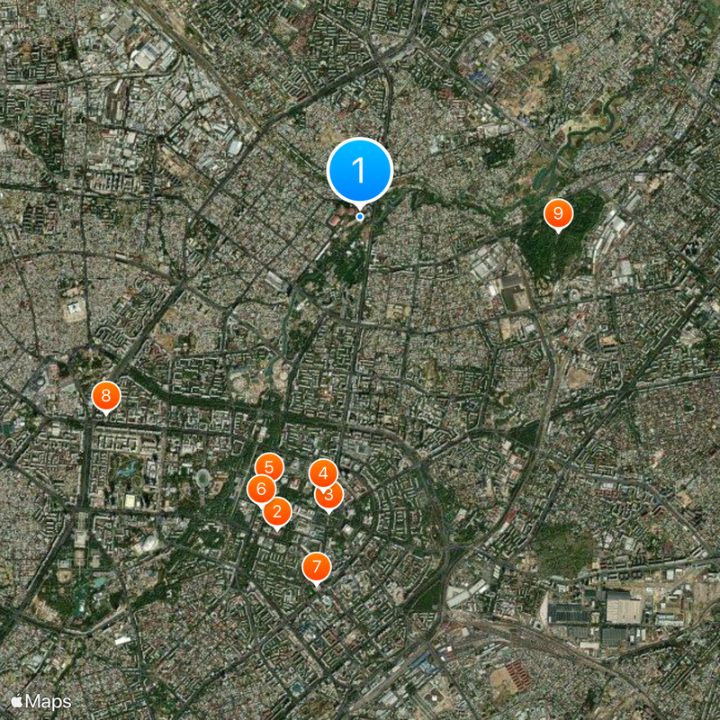 Tashkent Tower Mappa