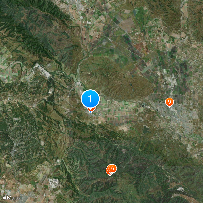 San Juan Bautista Map