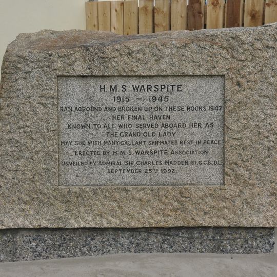 HMS Warspite Memorial, Marazion