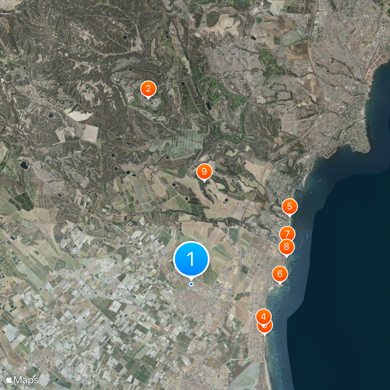 Pilar de la Horadada Map