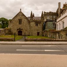The Abbey Chapel Forecourt Wall And Piers