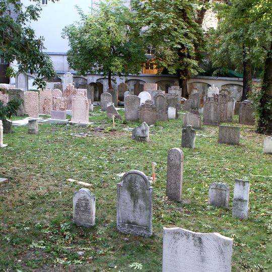 Jewish cemetery in Roßau