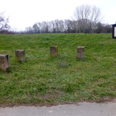 District stones at Weschnitz river