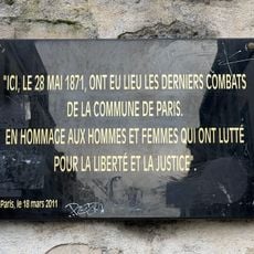 Information board, memorial, commemorative plaque