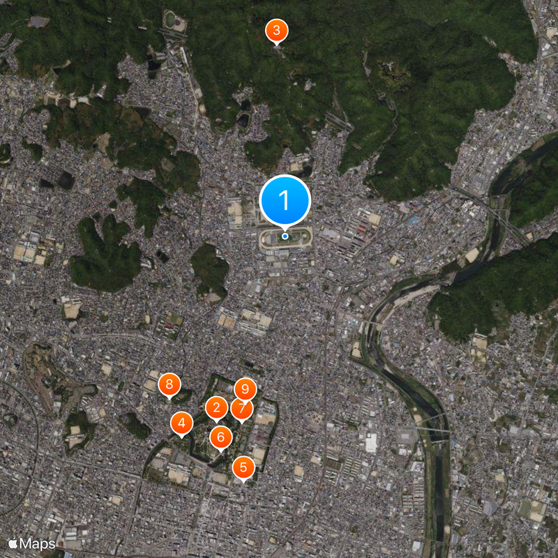 Himeji Racecourse Map
