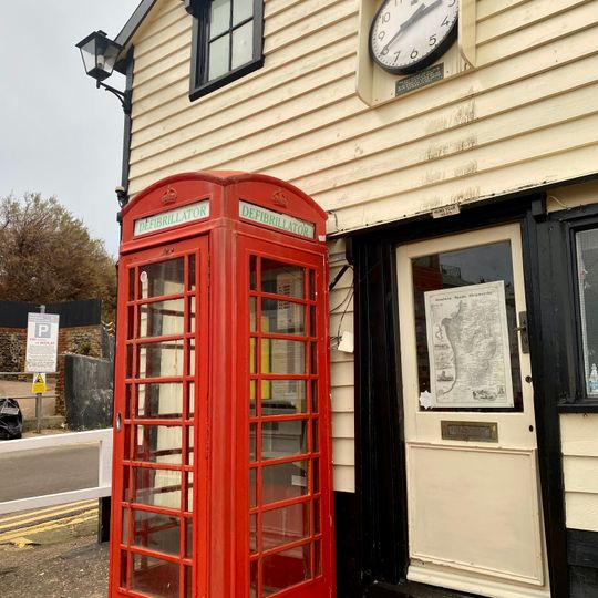 K6 Telephone Kiosk Outside Harbour Office