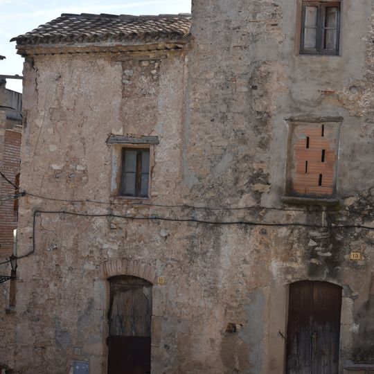 Cases del carrer de l'Església de Vimbodí