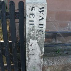 Boundary Stone/Gatepost In Front Of Flosh Cottage