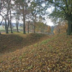Hradiště with a forecourt