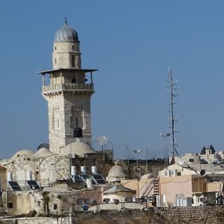 Bab-al-Silsila-Minarett
