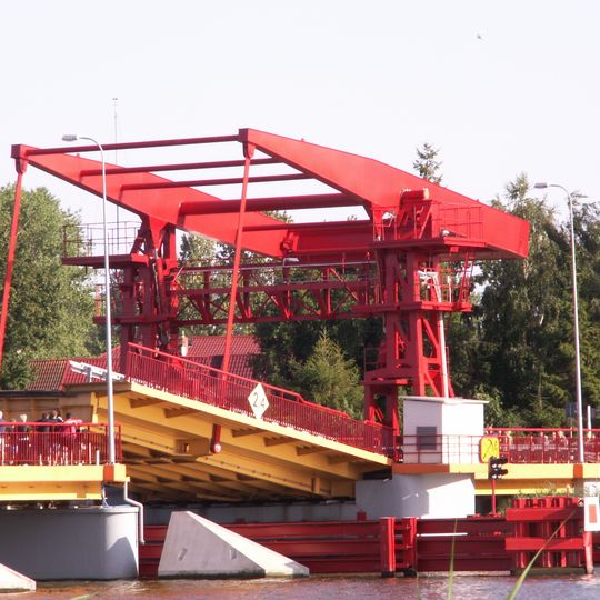 Most zwodzony w Dziwnowie