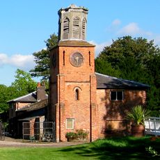 Southern range of service buildings