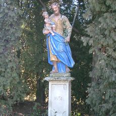 Figurenbildstock, sog. Blauer Josef