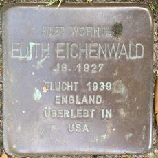 Stolperstein dedicated to Edith Eichenwald