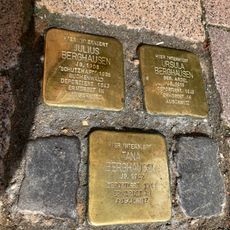 Stolperstein dedicated to Julius Berghausen