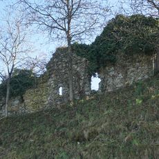 Medieval castle ruin