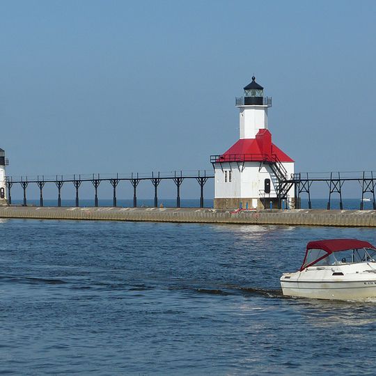 St. Joseph North Pier Inner and Outer Lights