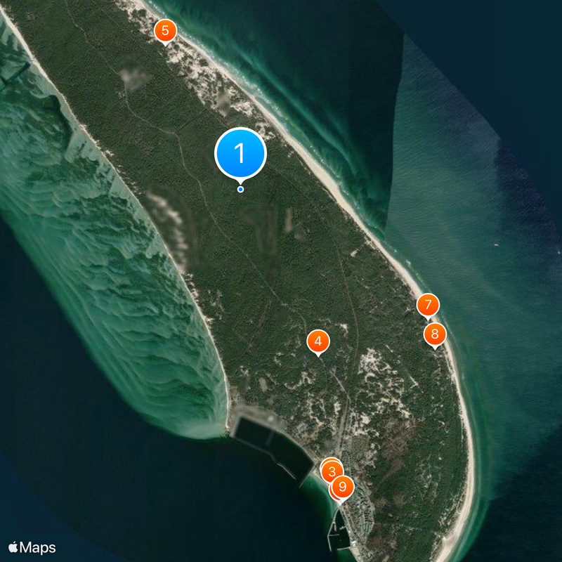 Péninsule de Hel Carte