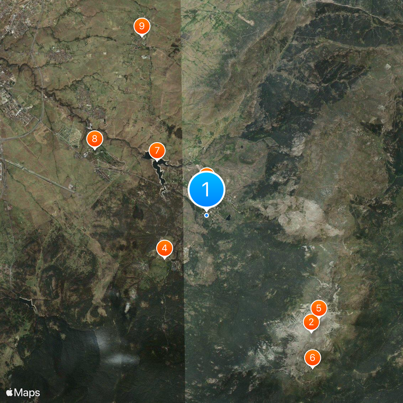 Palacio Real de La Granja de San Ildefonso Mapa