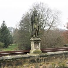 Socha svatého Václava na mostě v Královicích