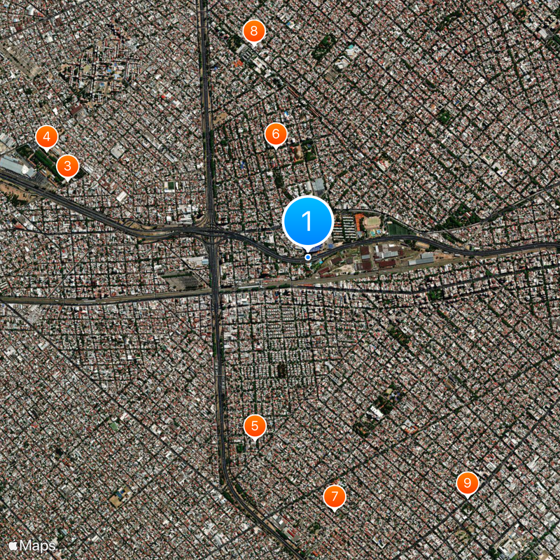 El Ferroviario Map