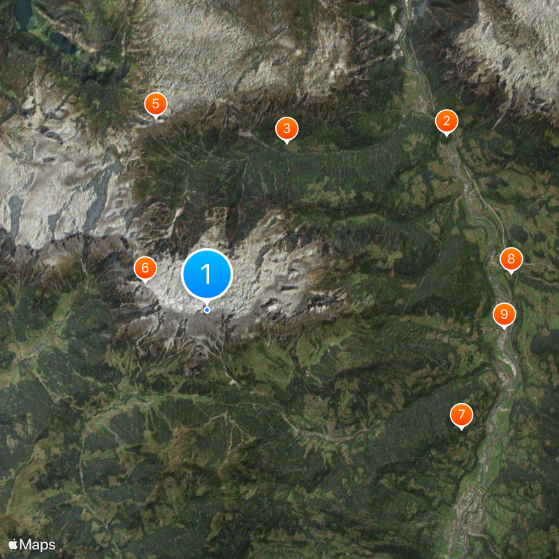 Hochkönig Map