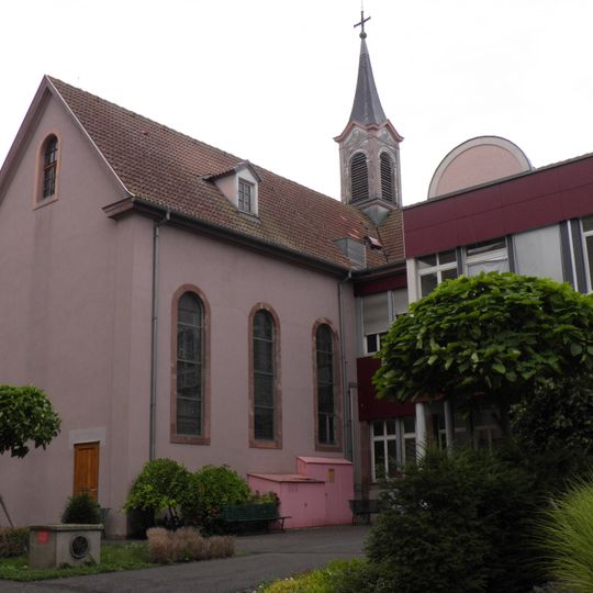 Chapelle de l'hôpital, fondation Xavier-Jourdain de Neuf-Brisach