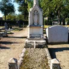 Begraafplaats Elisabethstraat: grafmonument van gebroeders Franciscus (Vught 1830-1894) en Johannus Jonkers (Vught 1858-1899)