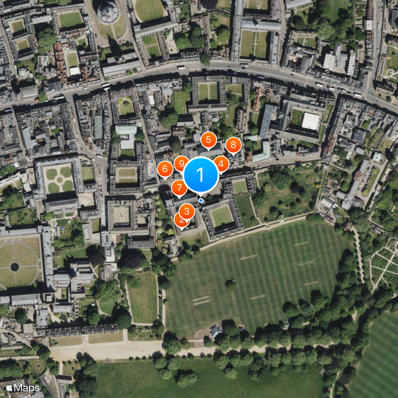 Merton College Mapa