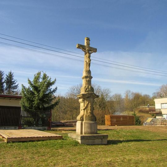 Kříž ve Štítech na ulici Hamry