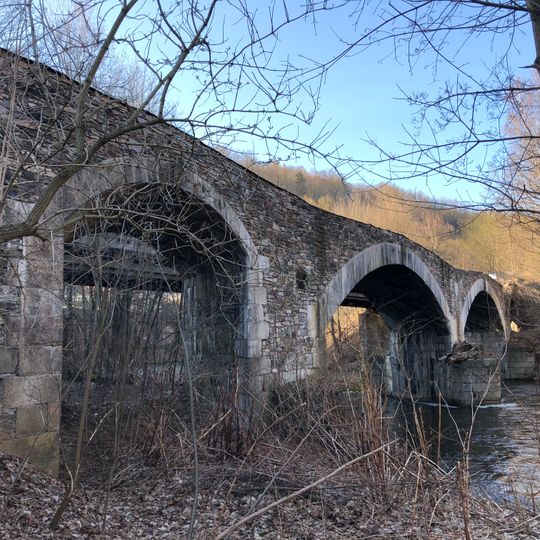 Brücke Zwickauer Mulde; Eisenbahnstrecke Schwarzenberg – Zwickau